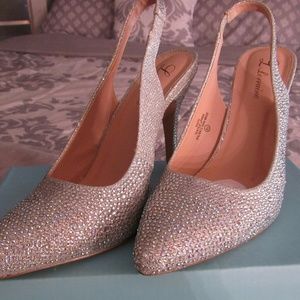 Lorraine Rhinestoned Heels